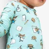 Bellabu Bear If You Give A Mouse A Cookie Bamboo Convertible Footie