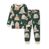 Burt's Bees Gingerbread Houses Organic Cotton Two-Piece Pajamas