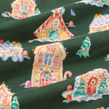 Burt's Bees Gingerbread Houses Organic Cotton Two-Piece Pajamas