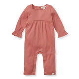 Burt's Bees Terracotta Babydoll Jumpsuit