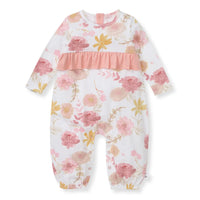 Burt's Bee Vacay Floral Jumpsuit