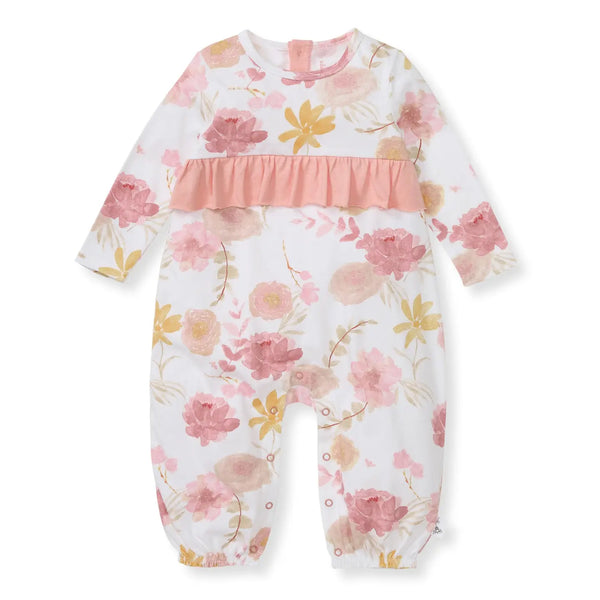 Burt's Bee Vacay Floral Jumpsuit