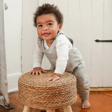 Burt's Bees Plaid Infant Boy Jumpsuit & Bodysuit Set