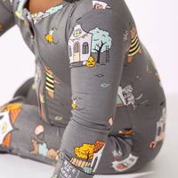 Bellabu Bear Trick or Treaters Bamboo Convertible Footie