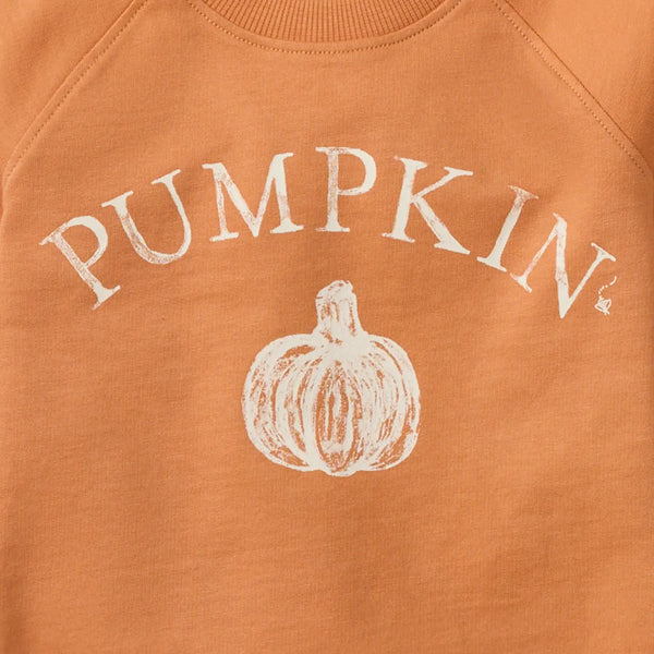 Burt's Bees Pumpkin Organic Cotton Sweatshirt