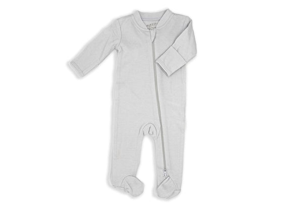 Preemie Mitted Cuff Sleeper - Gray