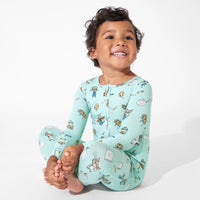 Bellabu Bear If You Give A Mouse A Cookie Bamboo Convertible Footie