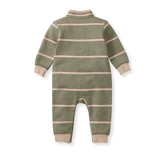 Burt's Bees Holland Stripe Infant Jumpsuit