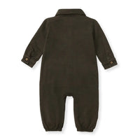 Burt's Bees Button Down Jumpsuit Shadow