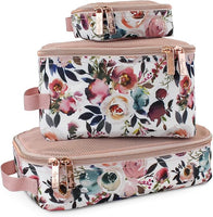 Itzy Ritzy Packing Cubes Flowers