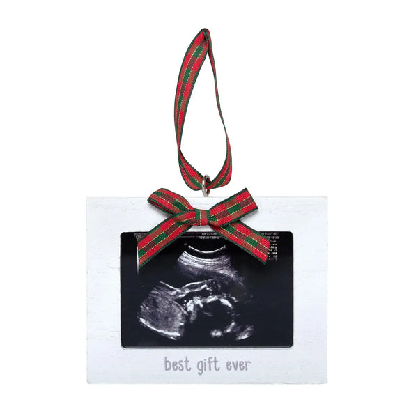 Best Gift Ever - Rustic Wooden Ornament