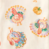 Burt's BeesTurkey Day Organic Cotton Sleep & Play Footed