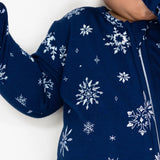 Bellabu Bear Snowflake Bamboo Convertible Footie