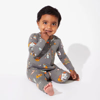 Bellabu Bear Trick or Treaters Bamboo Convertible Footie