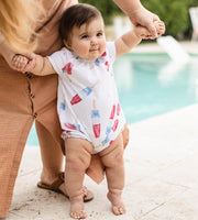 Burt's Bees Rocket Pop Romper