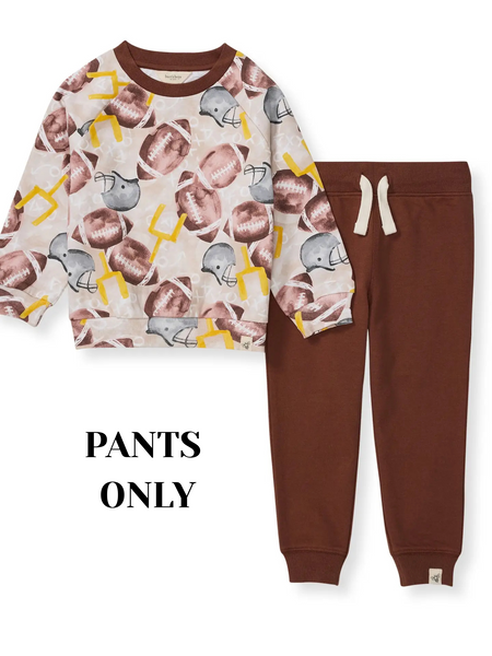 Burt's Bees Fall Brown Cotton Pants ONLY