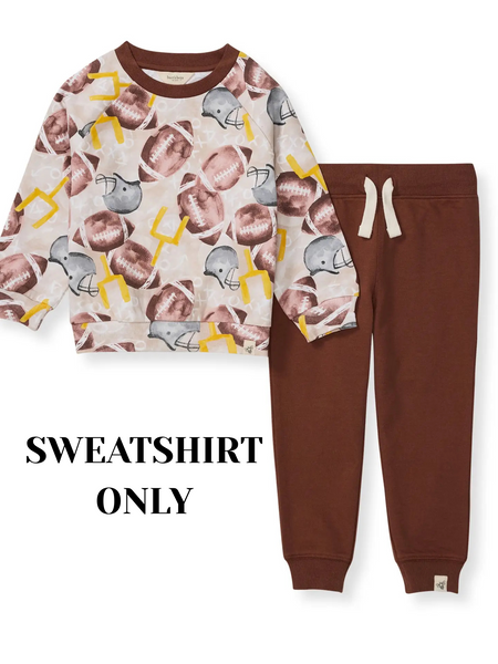 Burt's Bees Football Season Organic Sweatshirt ONLY