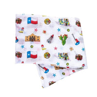 Little Hometown Texas Baby Blanket