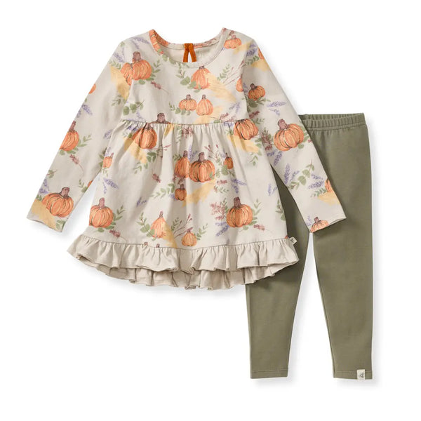 Burt's Bees Autumn Feels Infant Tunic Set