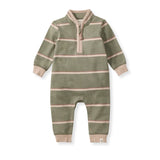 Burt's Bees Holland Stripe Infant Jumpsuit