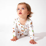 Bellabu Bear Halloween Treats Bamboo Convertible Footie