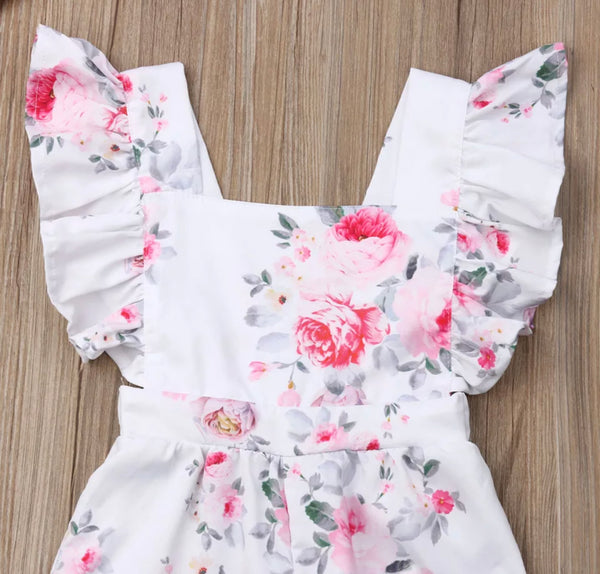 Floral Ruffled Jumpsuit