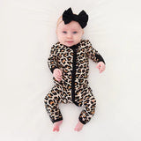 Posh Peanut Lana Leopard Convertible One Piece