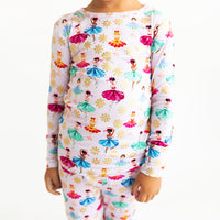 Posh Peanut- Adalyn Long Sleeve Basic Pajama