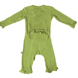 Kickee Pants- Classic Ruffle Coverall Meadow