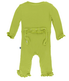 Kickee Pants- Classic Ruffle Coverall Meadow