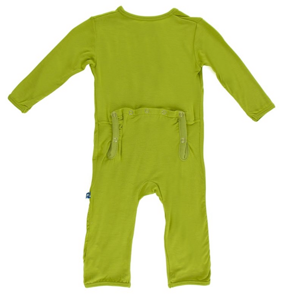 Kickee Pants- Basic Coverall with Zipper Meadow