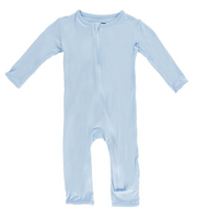 Kickee Pants- Basic Coverall with Zipper Pond