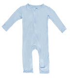 Kickee Pants- Basic Coverall with Zipper Pond