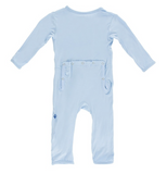 Kickee Pants- Basic Coverall with Zipper Pond