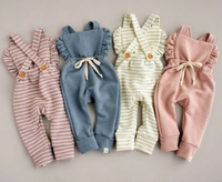 Cotton Ruffle Coverall