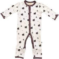 Kyte Baby-Printed Romper- Primate